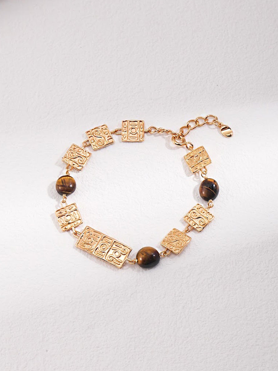 Ancient Babylon Texture Bracelet