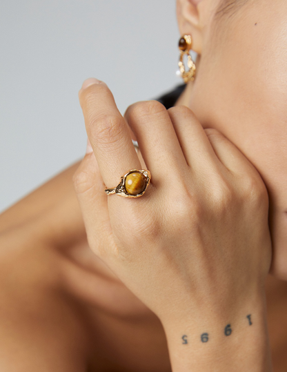 Blessings of Tiger Eye Ring