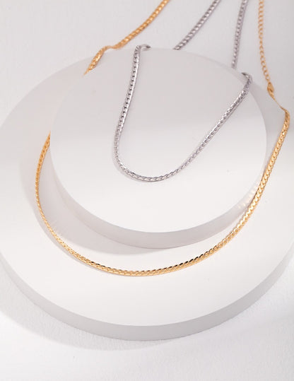 Metallic Sheen Necklace - CélineDor