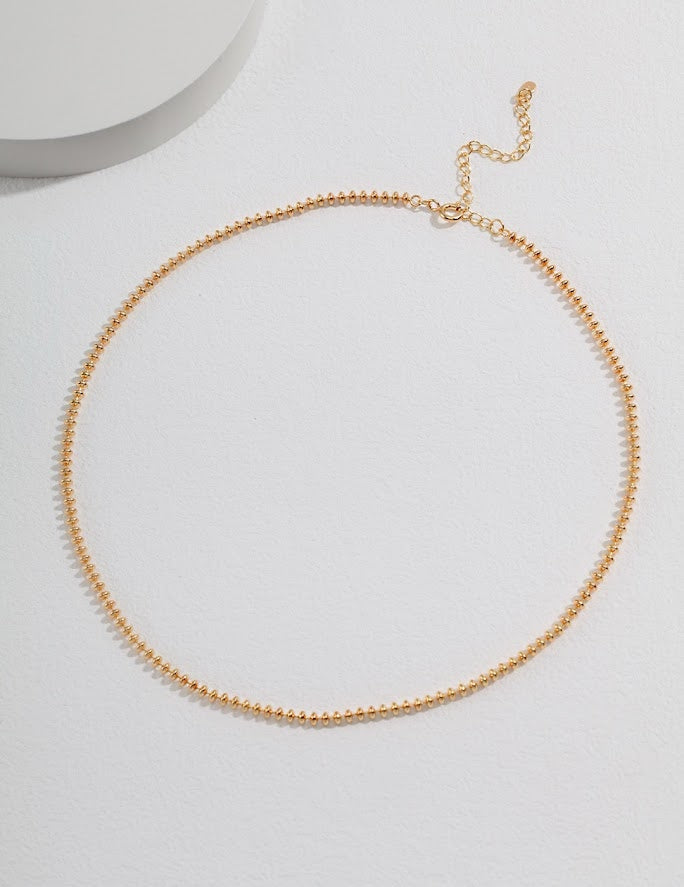 Chic Simplicity Metal Necklace - CélineDor