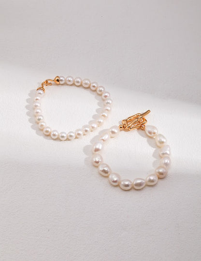 Golden Pearl Vintage Bracelet