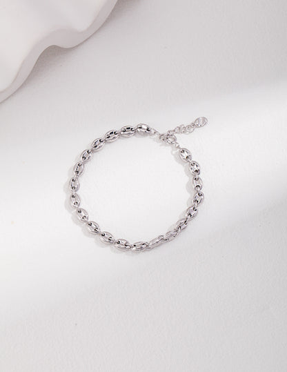 Classic Chain-link Braclet - CélineDor